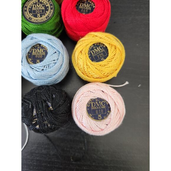 Vintage DMC Coton Perle embroidery floss - Picture 7 of 7